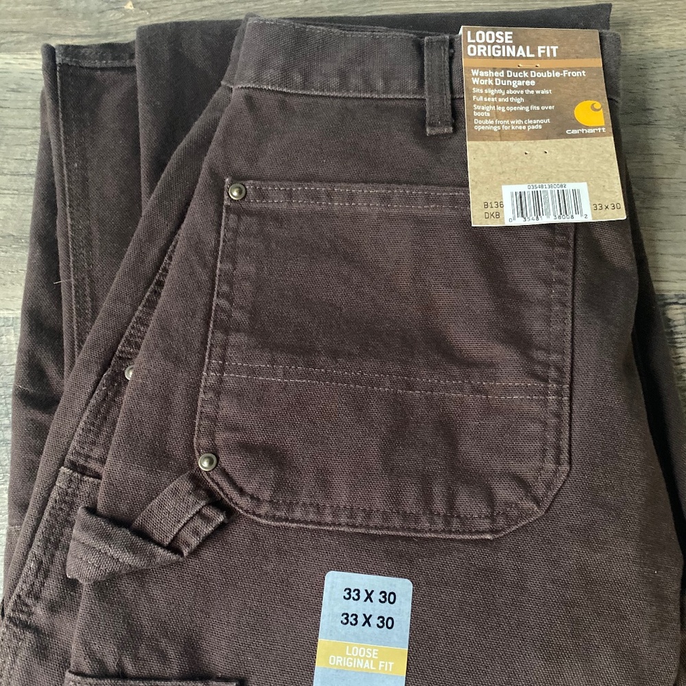 Carharrt Men’s Double Front Work Pants